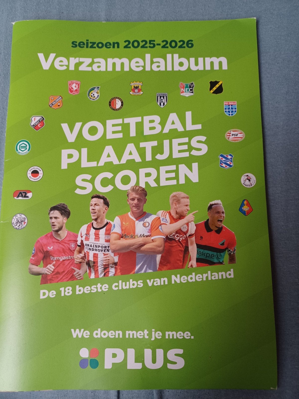 Voetbalplaatjes Verzamelalbum PLUS seizoen 2025-2026, Ophalen of Verzenden, Nieuw, Overige binnenlandse clubs, Boek of Tijdschrift