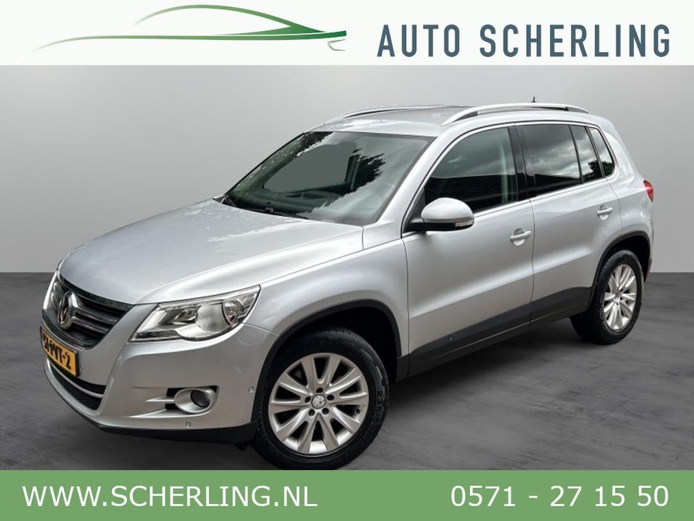 Volkswagen Tiguan 1.4 TSI 122pk Sport&Style Navi, Trekhaak,, Voorwielaandrijving, Euro 5, 4 cilinders, Origineel Nederlands