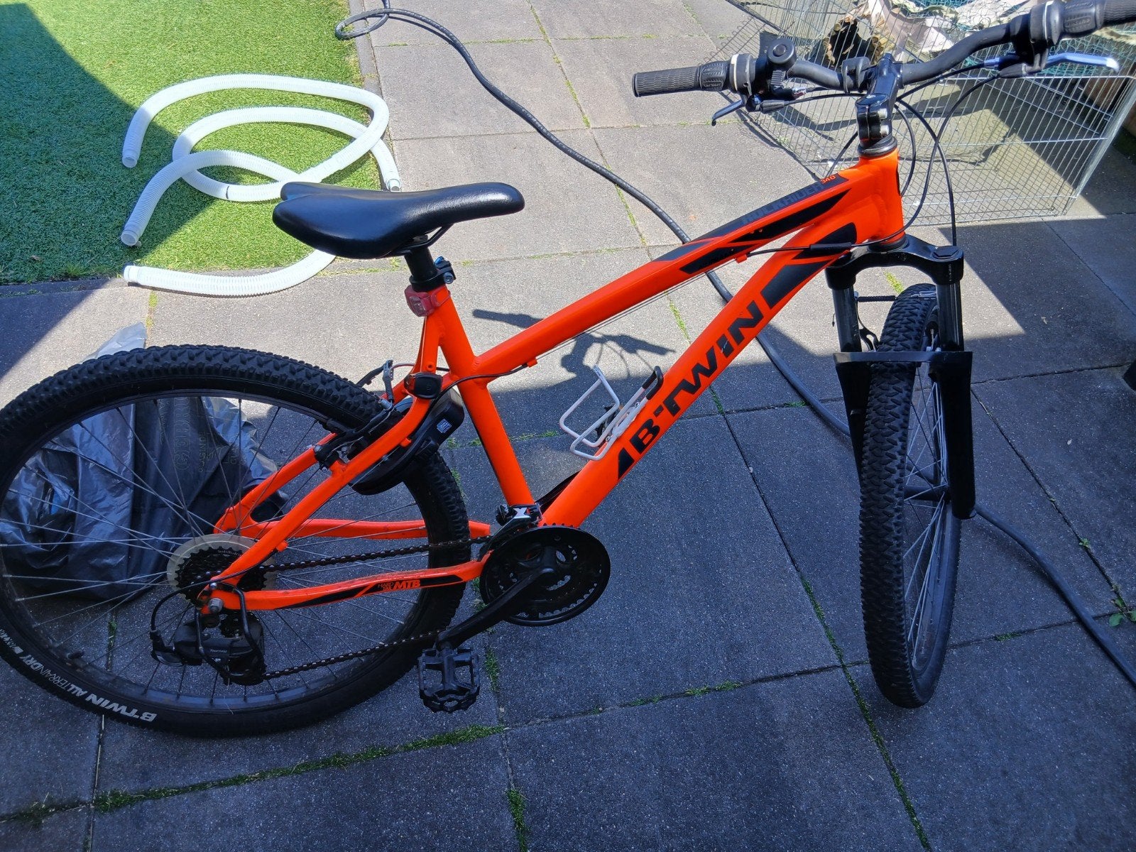btwin mtb fiets size s (gratis bezorging)*, Ophalen, 24 inch of meer, Gebruikt, Staal