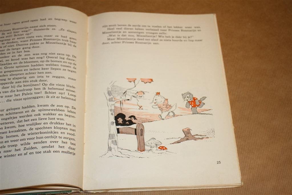 Miezelientje en Prinses Rosmarijn. Phiny Dick., Ophalen of Verzenden, Gelezen