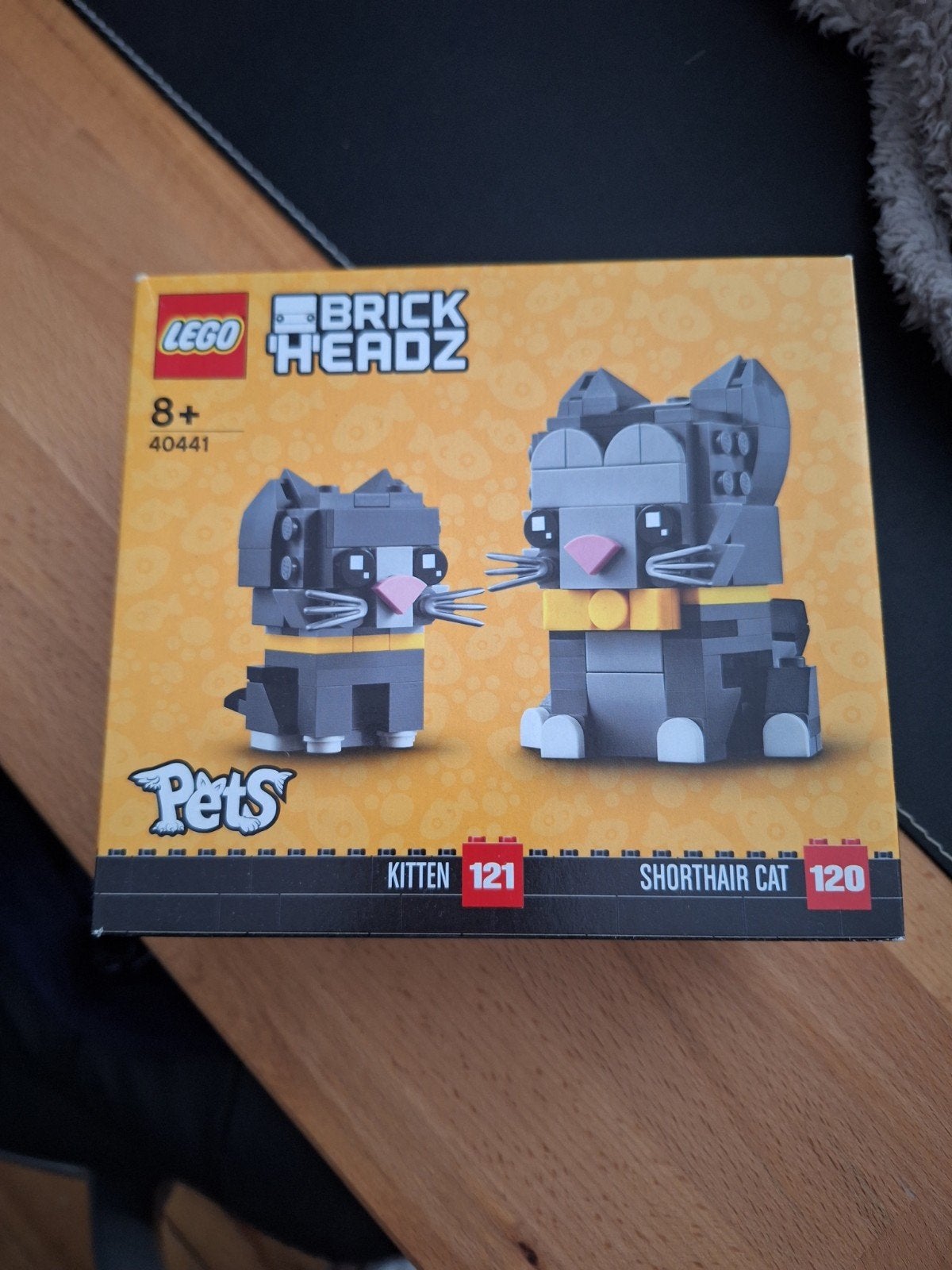 J: 40441 LEGO BrickHeadz Korthaar Kat & Kitten, BrickHeadz, Lego, Nieuw, Ophalen of Verzenden