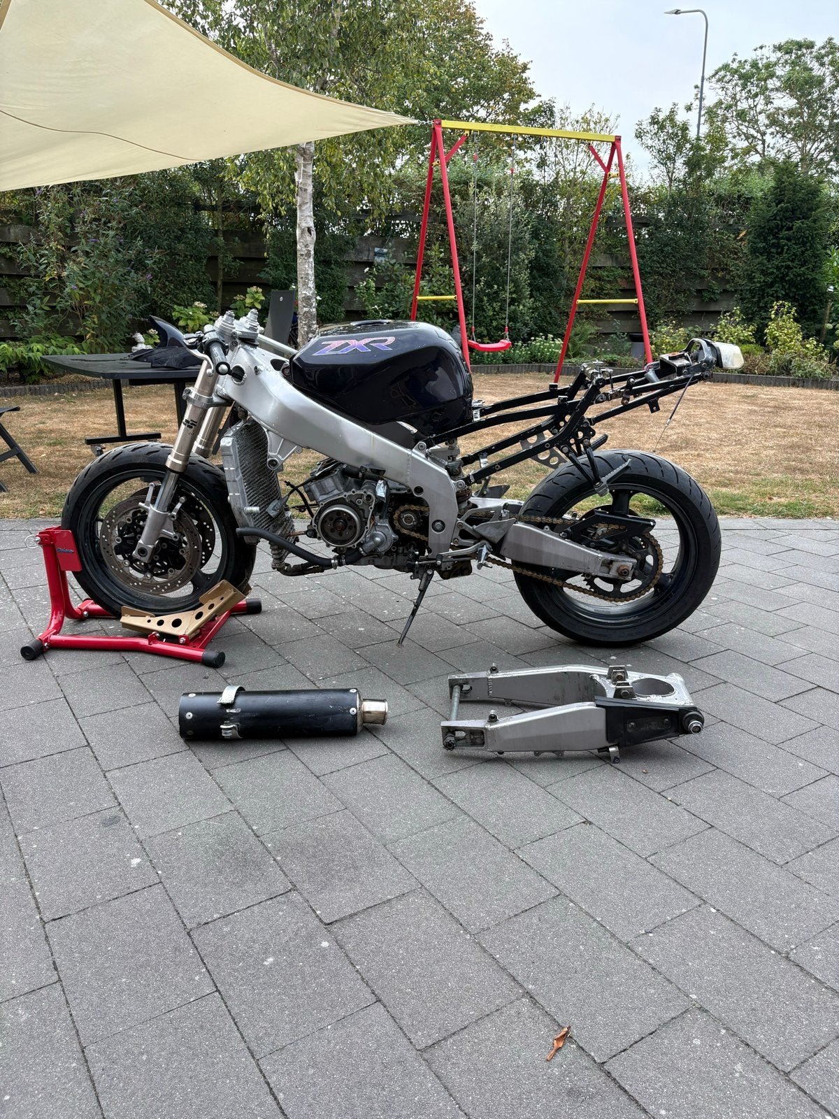 Kawasaki ZXR 400 project motorfiets, Ophalen, Gebruikt