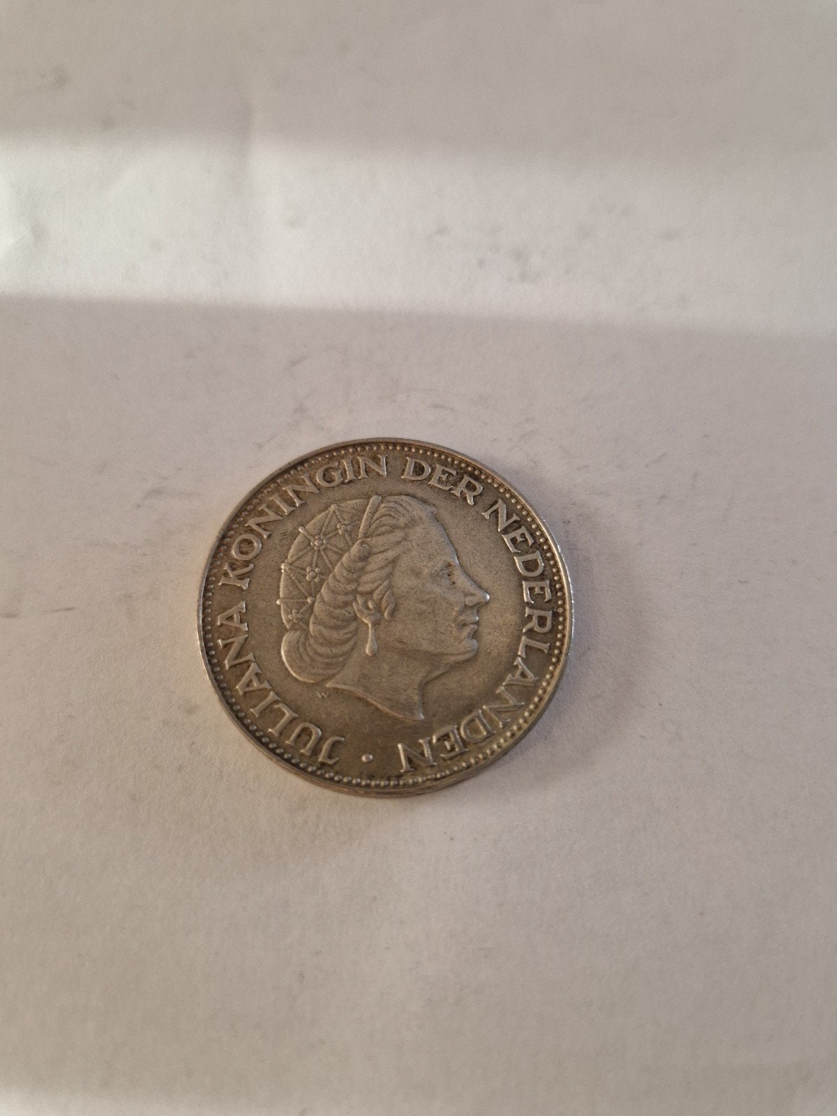 Zilveren Rijksdaalder-munt Juliana 1966, Postzegels en Munten, Munten | Nederland, Ophalen of Verzenden, Koningin Juliana, 2½ gulden