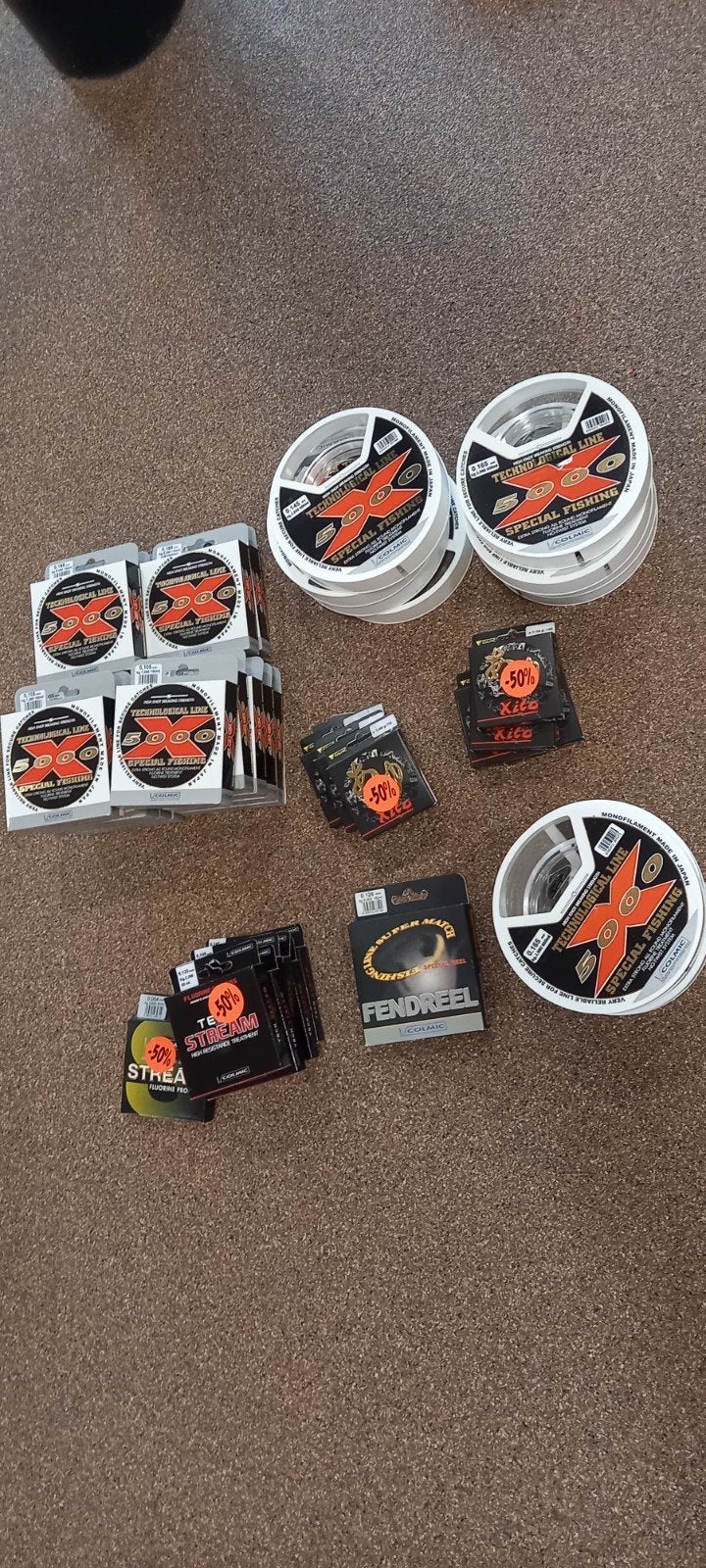 Colmic Nylon en Colmic Fluoro carbon, Colmic, Nieuw, Ophalen of Verzenden, Vislijn