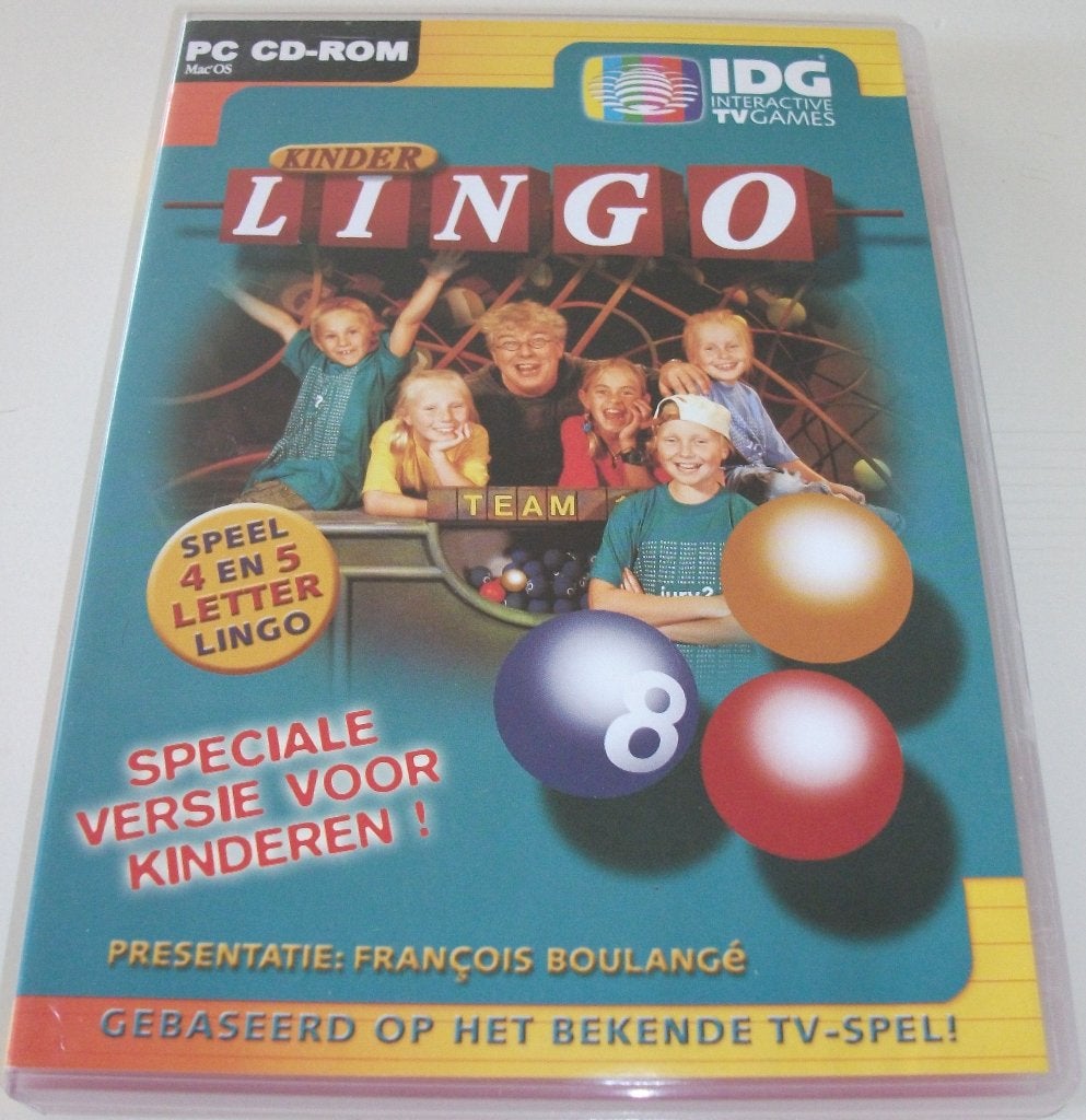PC Game *** KINDERLINGO *** Speciale versie voor kinderen!, Spelcomputers en Games, Puzzel en Educatief, 1 speler, Ophalen of Verzenden