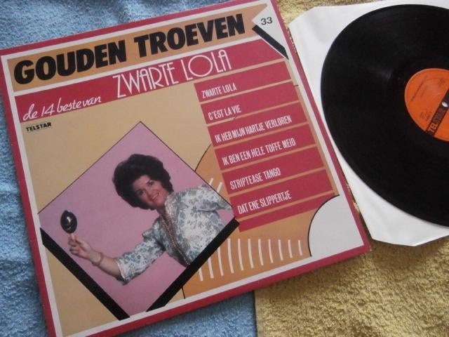 LP - Zwarte Lola - De 14 Beste van Zwarte Lola., Cd's en Dvd's, Vinyl | Nederlandstalig, Ophalen of Verzenden, Zo goed als nieuw