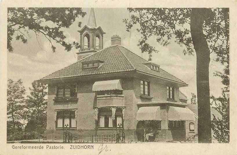 380-781-015 Zuidhorn Gereformeerde Pastorie, Verzenden, Voor 1920, Groningen