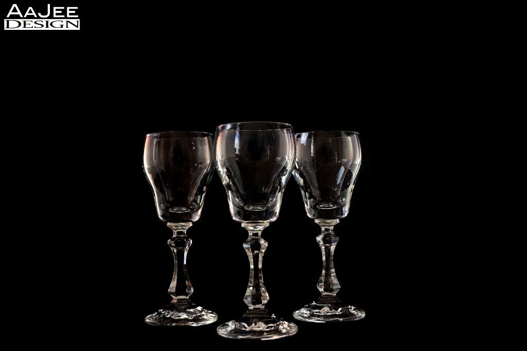 3 Schott Zwiesel – Kristallen glazen – Lido, Ophalen of Verzenden, Zo goed als nieuw, Overige typen