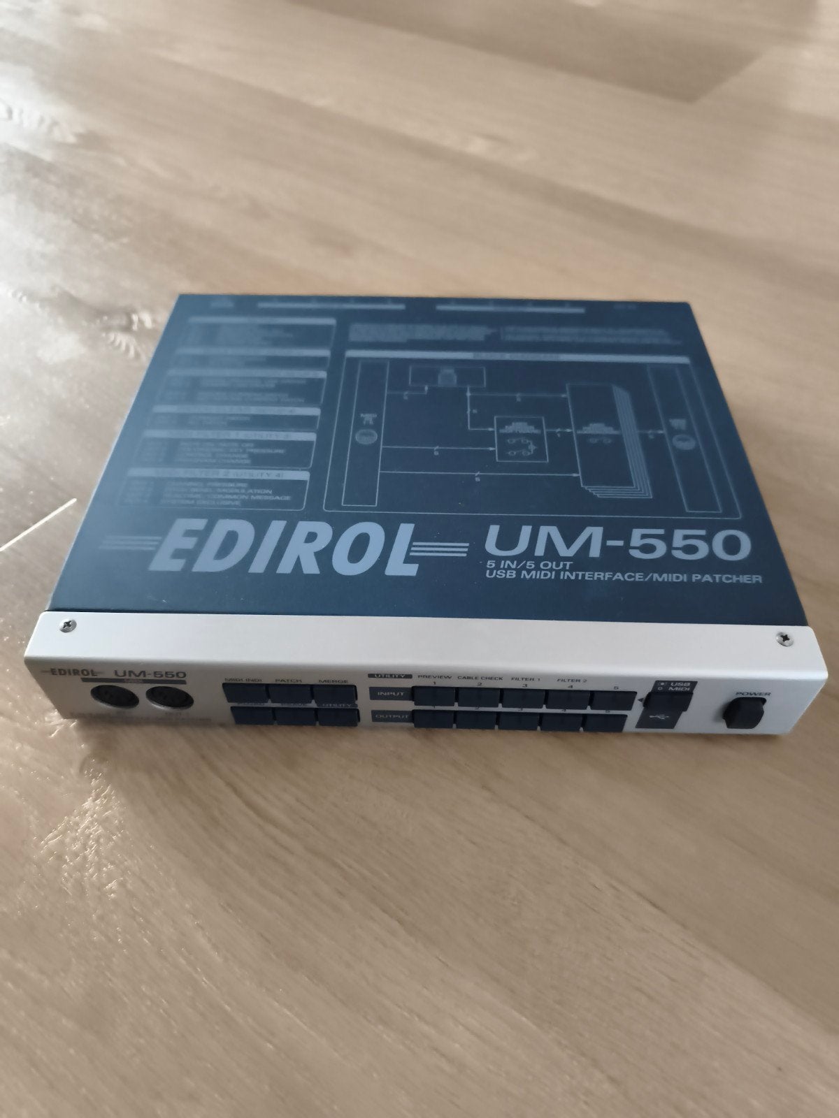 Edirol UM-550 USB MIDI Interface/Patcher (m2442325893) — Midi
