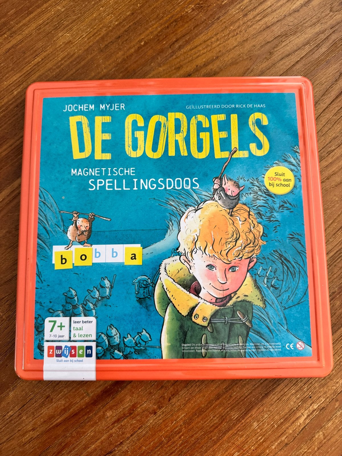 De Gorgels Magnetische Spellingsdoos - Zo goed als nieuw, Ophalen of Verzenden, Zo goed als nieuw, Taal en Lezen
