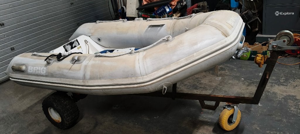 Brig RIB 275 cm – Leuke bijboot / kinderboot, Ophalen, Gebruikt, Motor en Techniek, Zeilboot of Motorboot