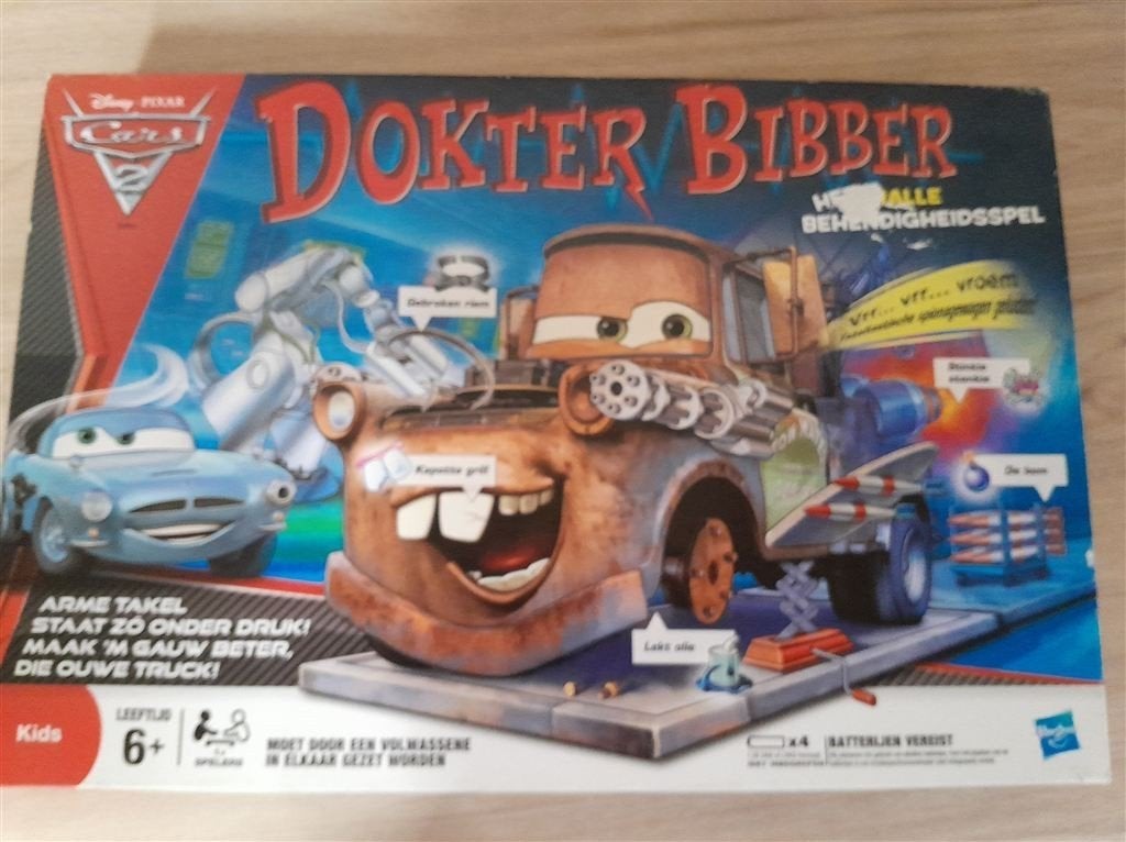 dokter bibber cars 2 mb spellen [s1217], Verzenden, Zo goed als nieuw