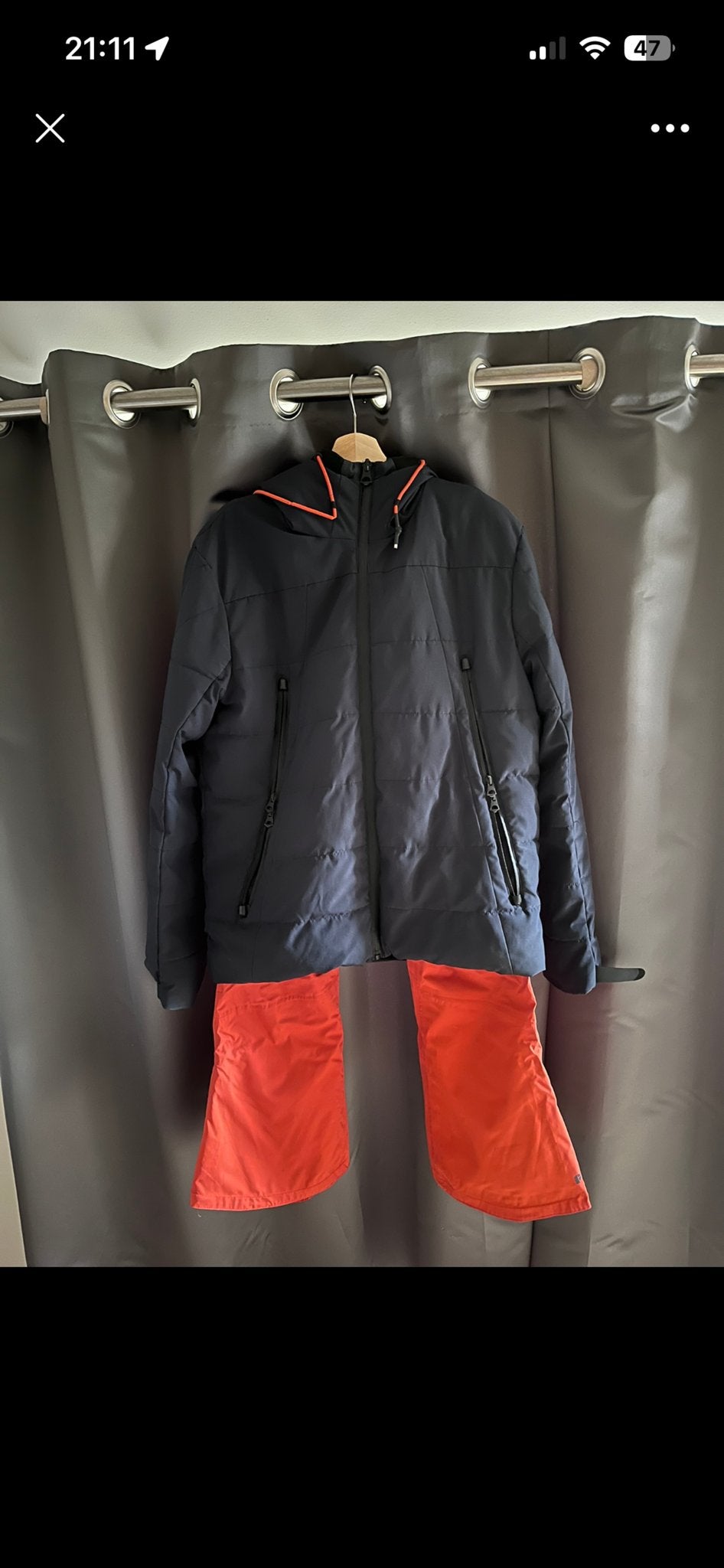 Zara jas en PVRE Series skibroek (maat L), Ophalen, Zo goed als nieuw, Maat 52/54 (L), Pak