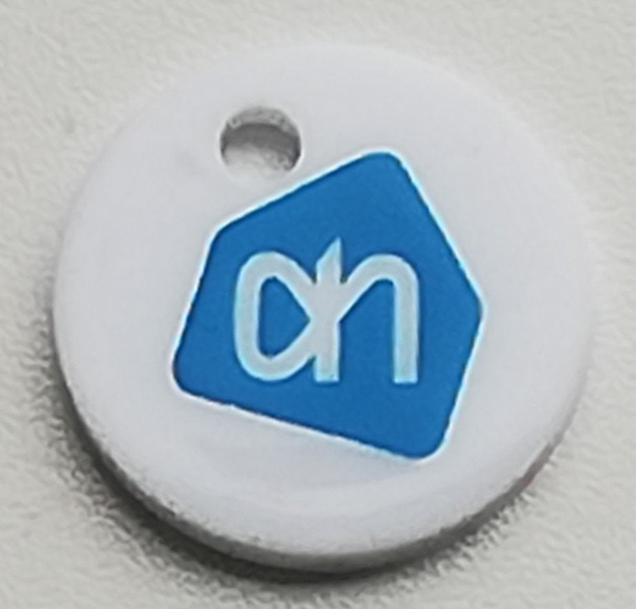 Winkelwagenmuntje supermarktketen AH (Plastic Muntje), Verzamelen, Ophalen of Verzenden