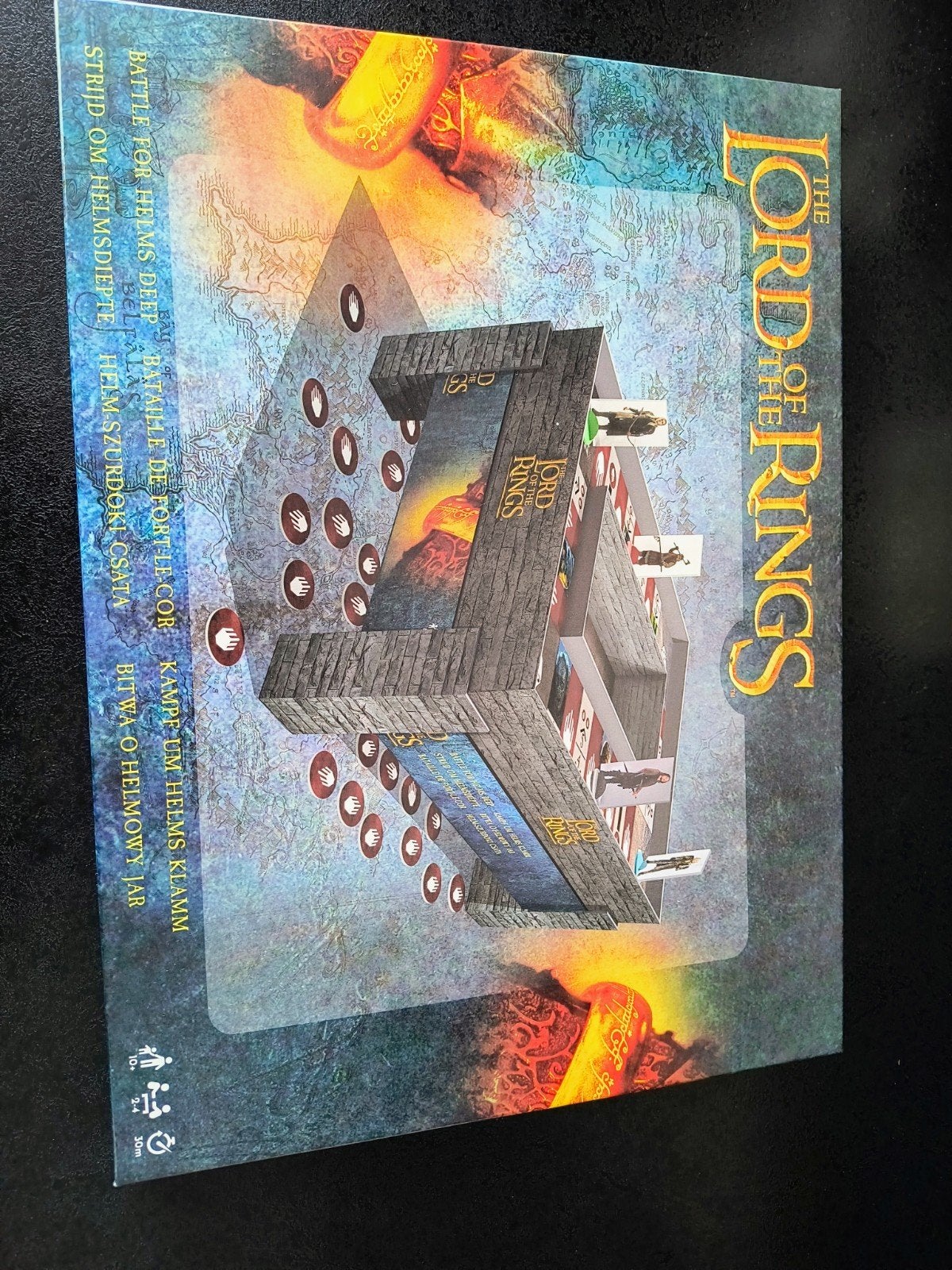 Lord of the Rings: Battle for Helm's Deep Bordspel, Een of twee spelers, Ophalen of Verzenden, Zo goed als nieuw, Rebel