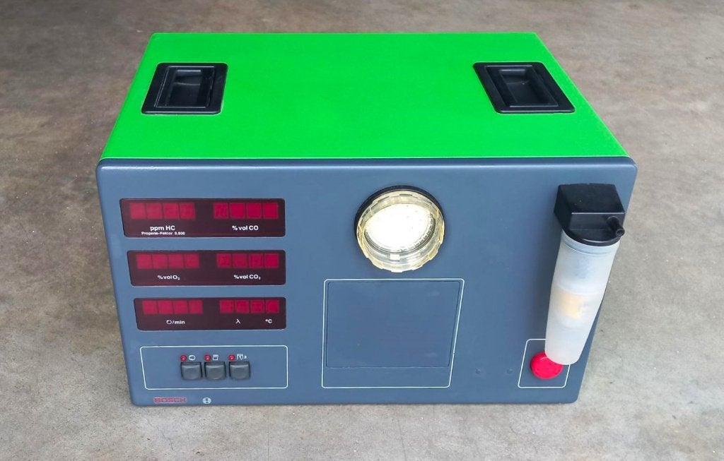 4 GAS Tester BOSCH Gastester uitlaatgastester Viergastester, Ophalen of Verzenden, Gebruikt