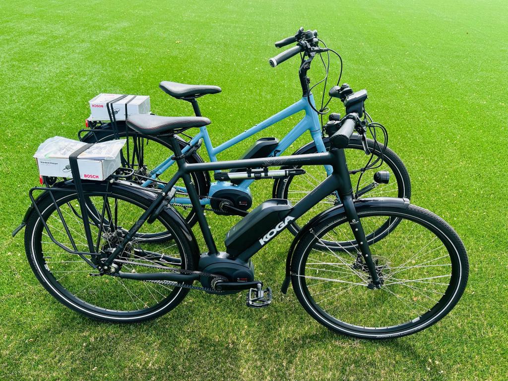 Set Koga Wordltraveller Signature Rohloff elektrische Fiets✅, Niet ingevuld, Ophalen of Verzenden, Zo goed als nieuw, 50 km per accu of meer