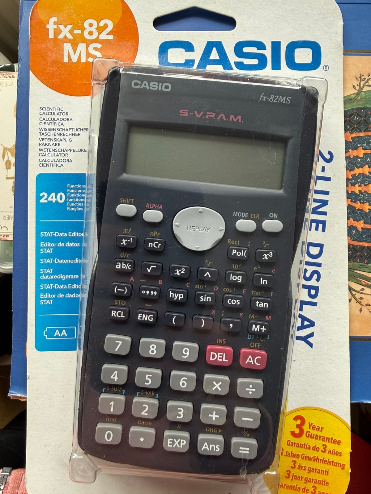 Casio fx-82 rekenmachine, Ophalen of Verzenden, Zo goed als nieuw