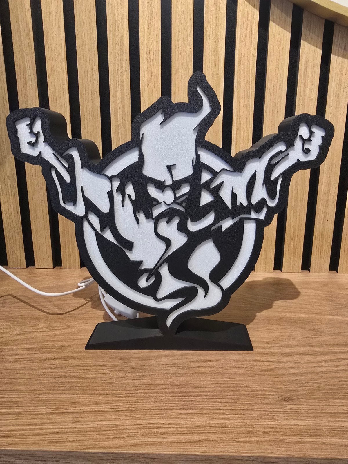 Thunderdome Wizard LED Lamp - Uniek Design, Overige merken, Kunststof, Zwart, USB-aansluiting