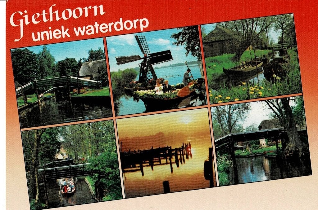 Giethoorn, Ophalen of Verzenden, 1960 tot 1980, Gelopen, Overijssel