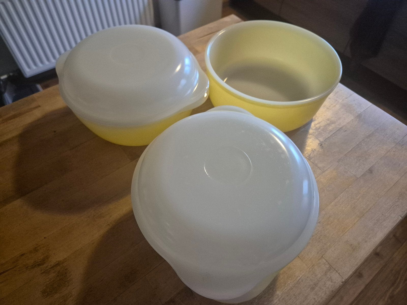 Vintage Arcopal France ovenschaal / mengkom set Echte retro, Overige merken, Vintage, Ophalen of Verzenden, Glas