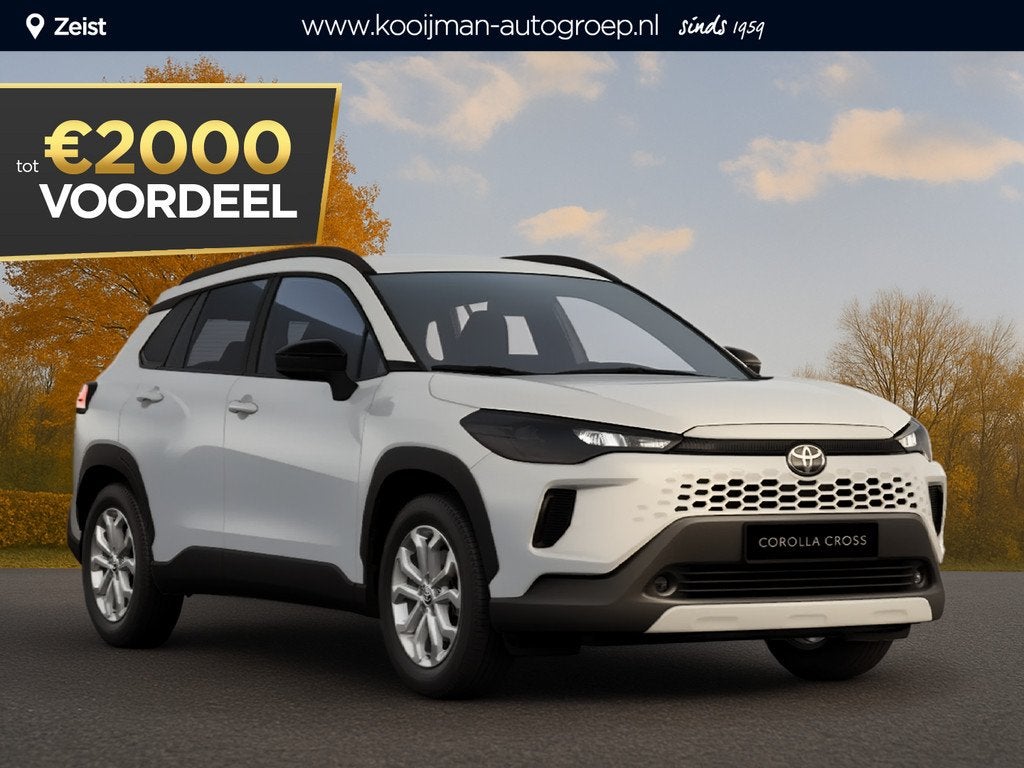 Toyota Corolla Cross Hybrid 140 Active €37.995,- RIJKLAAR!