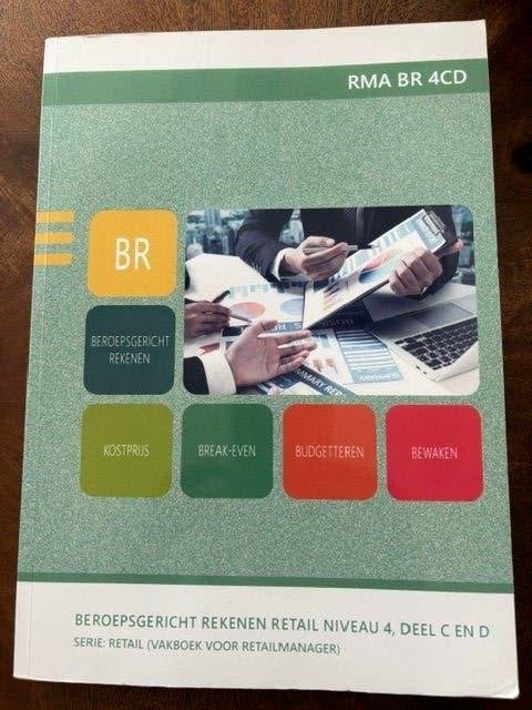 boek Beroepsgericht rekenen retail niveau 4 deel C en D, Boeken, Schoolboeken, Ophalen of Verzenden, Zo goed als nieuw, Overige niveaus