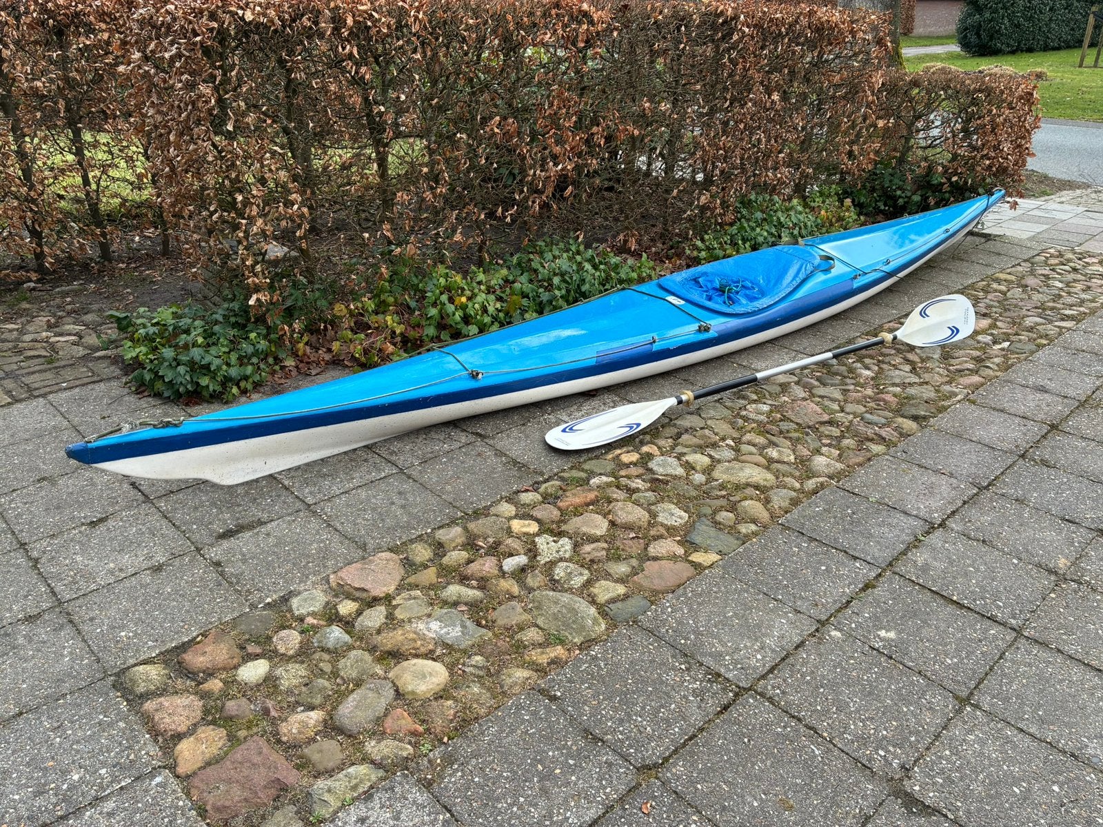 Vlakwater kano, Ophalen, Gebruikt, Eén persoon, Kajak
