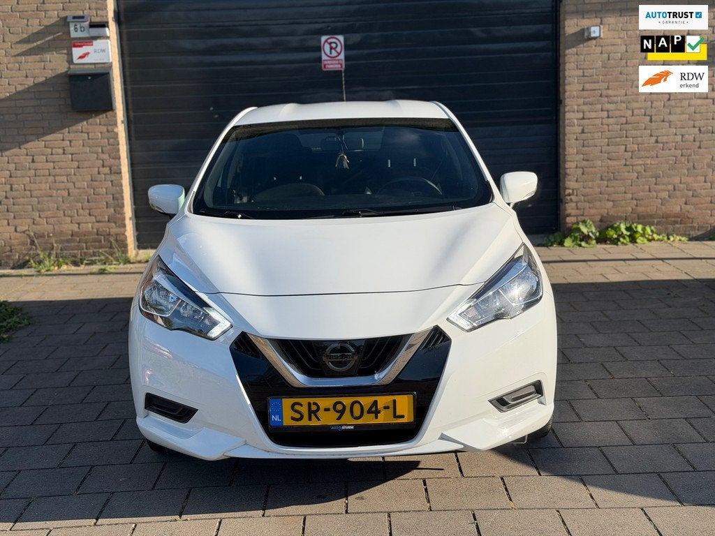 Nissan Micra 0.9 IG-T Acenta Apk Airco Cruise Control Parkee, Auto's, Nissan, Voorwielaandrijving, 898 cc, Euro 6, 525 kg