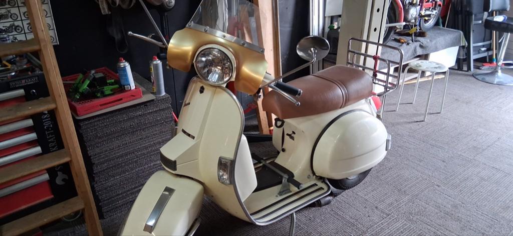 LML/vespa Star  de luxe 200 classic, Scooter, Gebruikt, Particulier, 11 kW of minder