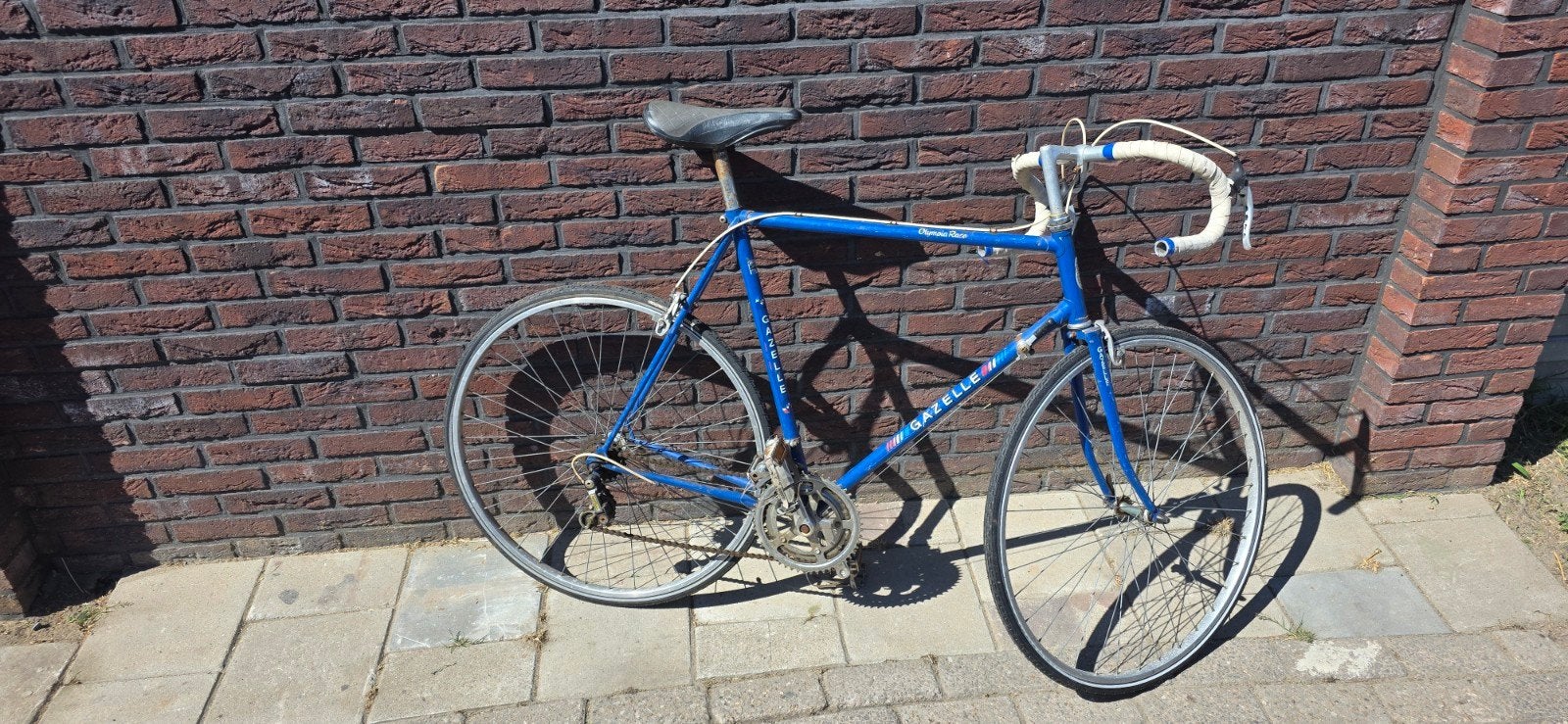 gazelle oldtimer racefiets, Ophalen