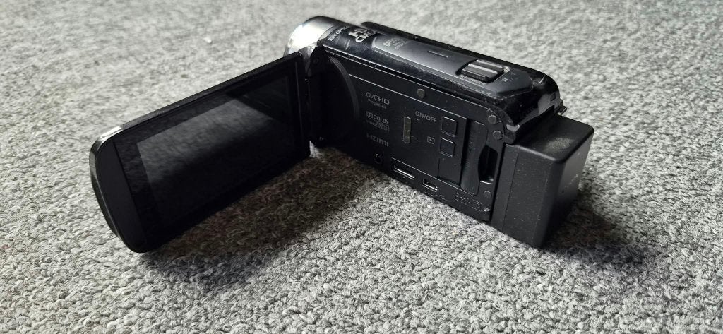 Canon LEGRIA HF R306 HD camcorder – 32x optisch + oplader, Audio, Tv en Foto, Ophalen, Full HD, Gebruikt, Canon