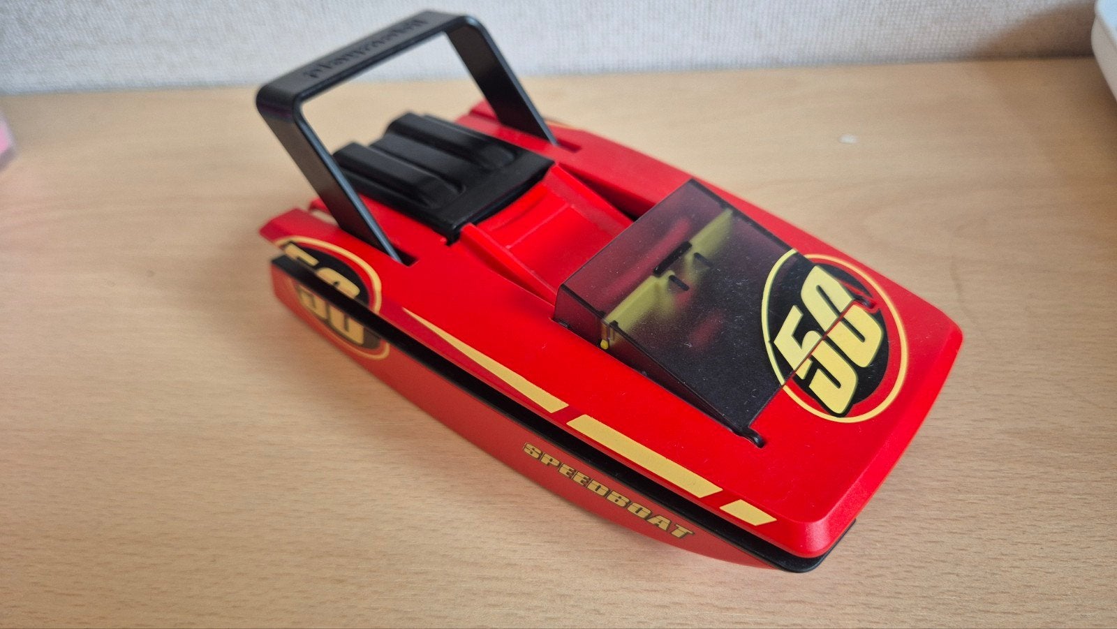 Playmobil Speedboot - Rood met nummer 50, Ophalen of Verzenden