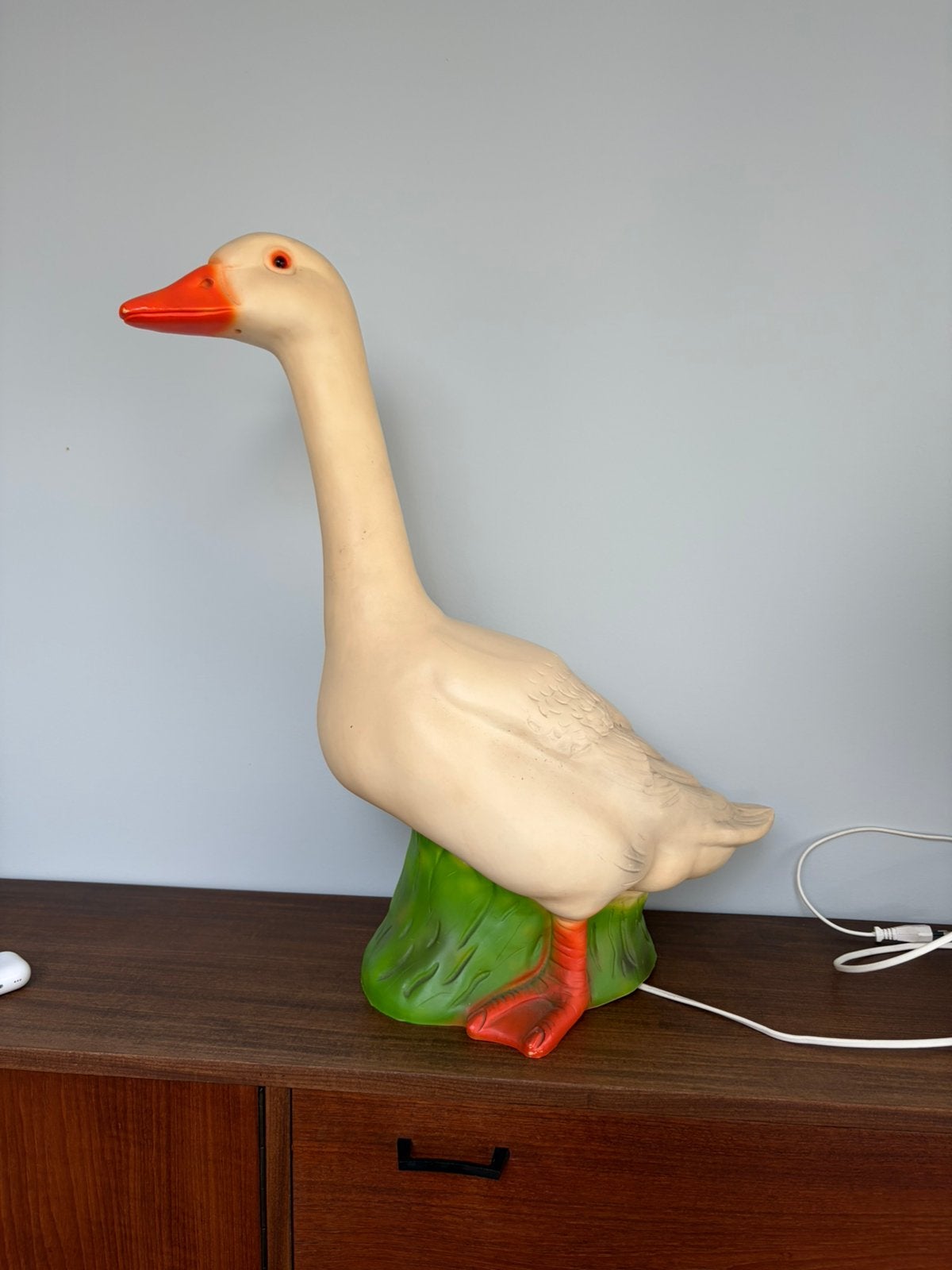 Egmont Toys Heico Gans lamp - 60 cm vintage, Ophalen, Huis en Inrichting