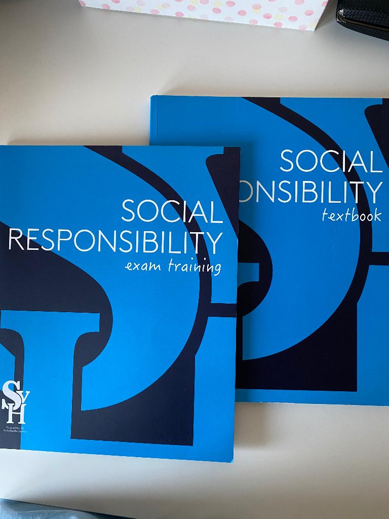 Social responsibility SHV, Boeken, Ophalen of Verzenden, Zo goed als nieuw, School, Studie en Wetenschap