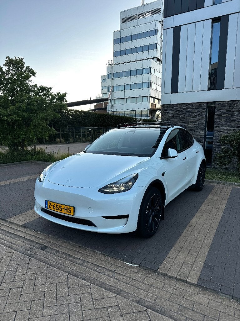 Tesla Model Y 2024 Wit, Auto's, Tesla, Particulier, Model Y, 360° camera, ABS, Achteruitrijcamera, Adaptieve lichten, Adaptive Cruise Control