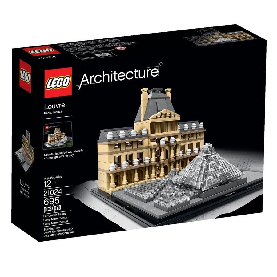 LEGO Architecture 21024: Louvre          * 't LEGOhuis *, Lego, Nieuw, Ophalen of Verzenden, X