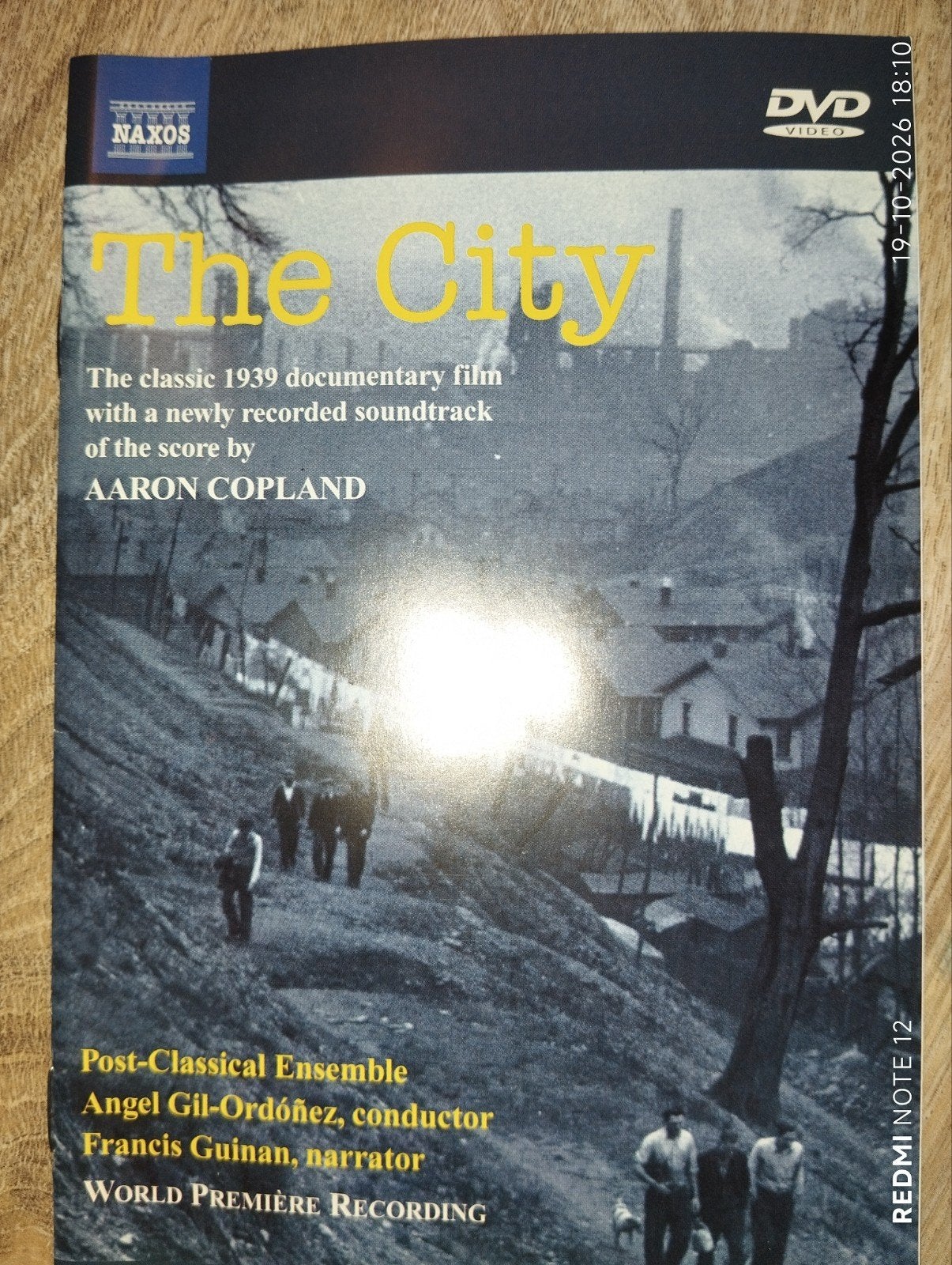 Aaron Copland THE CITY DOC.1939 soundtrack. tot 23 oktober, Ophalen of Verzenden