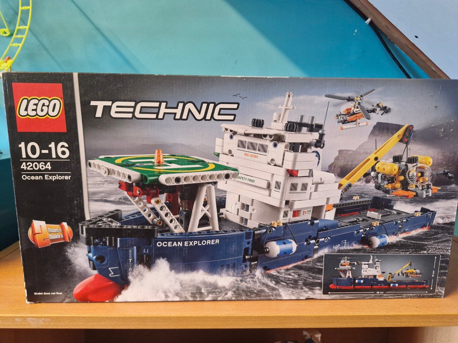 LEGO Technic 42064 Ocean Explorer, Ophalen of Verzenden, Zo goed als nieuw, Overige merken