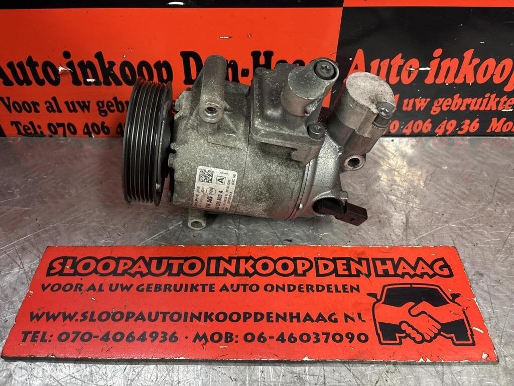 VW Polo Seat Skoda ('09-'14) Aircopomp | 5N0820803A, Gebruikt, Volkswagen, Ophalen of Verzenden