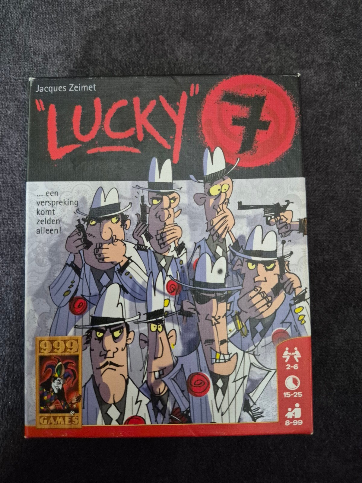 Lucky 7 - kaartspel, Ophalen of Verzenden, Gebruikt