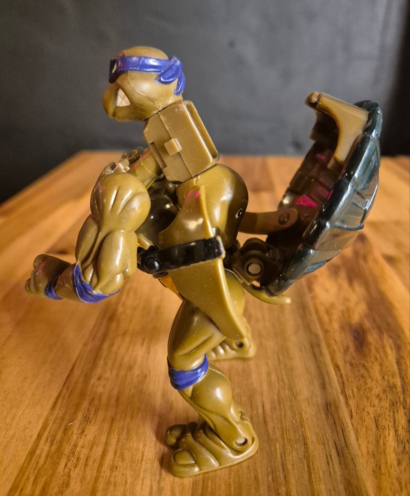 Vintage Teenage Mutant Ninja Turtles Actiefiguur 1992, Ophalen of Verzenden, Gebruikt