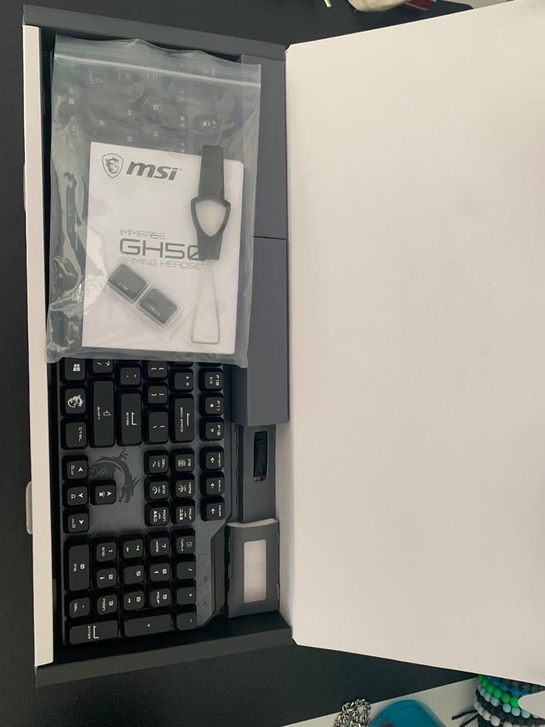 MSI Vigor GK50 Elite Mechanisch Gaming Toetsenbord, MSI, Ophalen of Verzenden, Zo goed als nieuw, Qwerty