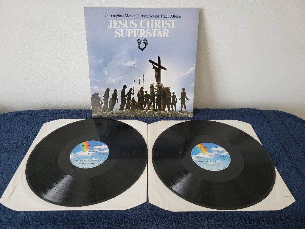 Jesus Christ Superstar dubbel lp/elpee vinyl+songtekstboekje, Cd's en Dvd's, Verzenden, Zo goed als nieuw, Overige formaten