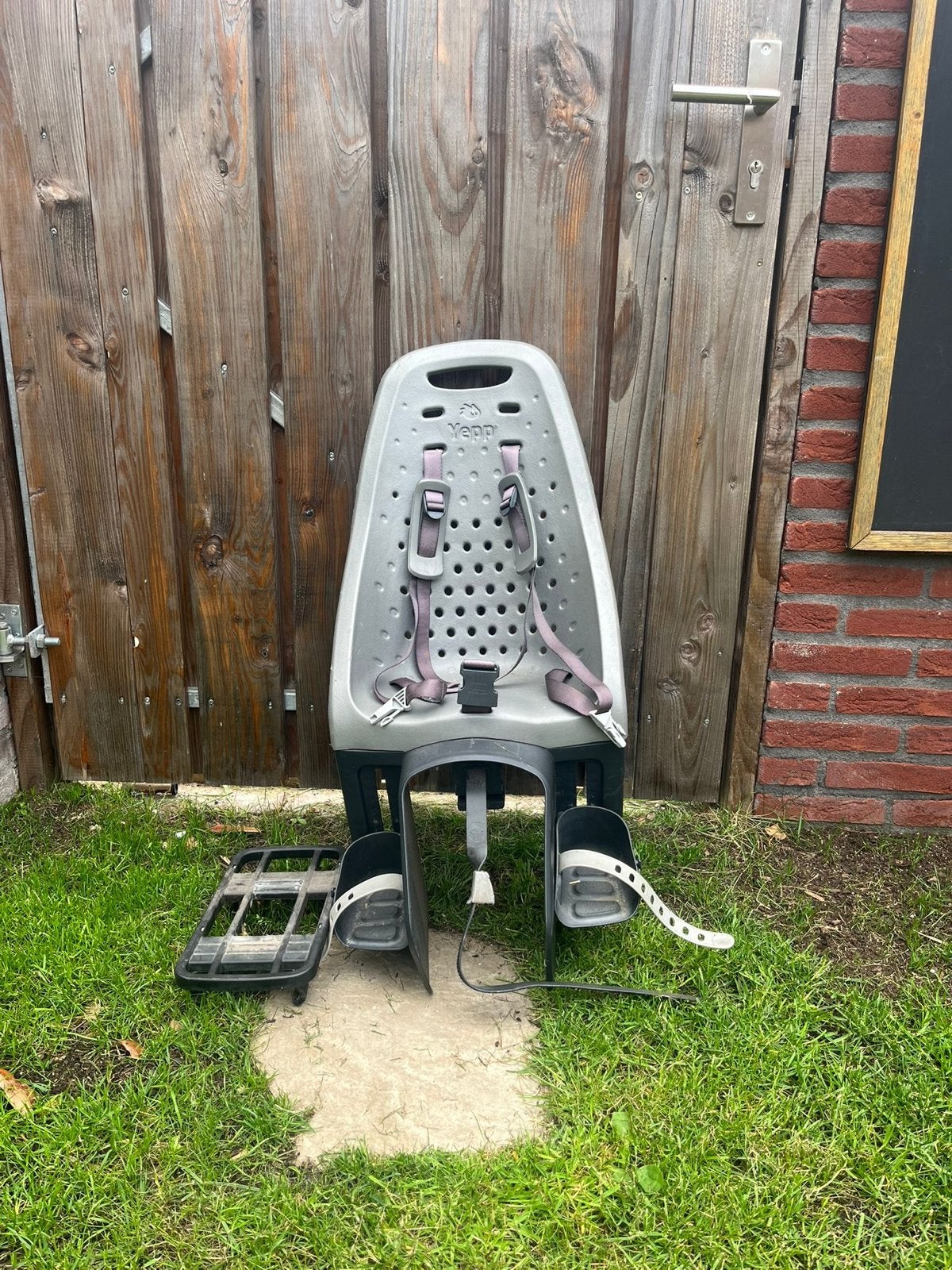 Yepp Achterzitje - Gebruikt maar in goede staat, Fietsen en Brommers, Achterzitje, Ophalen of Verzenden, 9 t/m 36 kg, Gebruikt