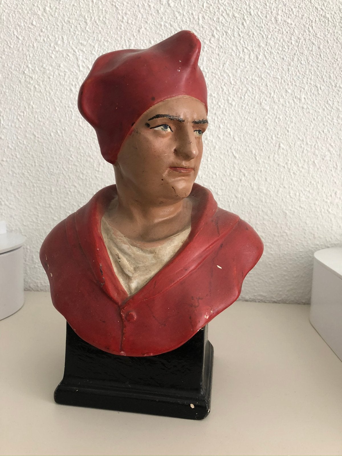 Zeldzaam Vintage Buste van filosoof of componist, Verzenden
