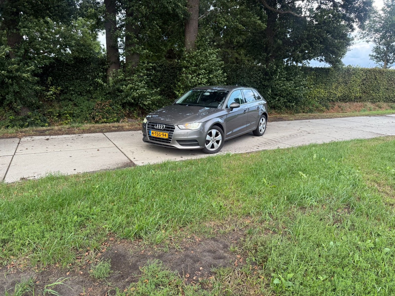 Audi A3 1.4TFSI G-tron 81KW SB S-tro 2014 Grijs, Auto's, 4 cilinders, Overige brandstoffen, Origineel Nederlands, 1395 cc