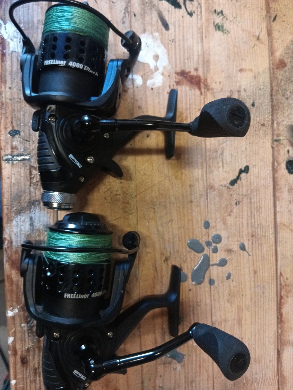 2 Spro Freeliners Black, Watersport en Boten, Ophalen of Verzenden, Zo goed als nieuw, Molen