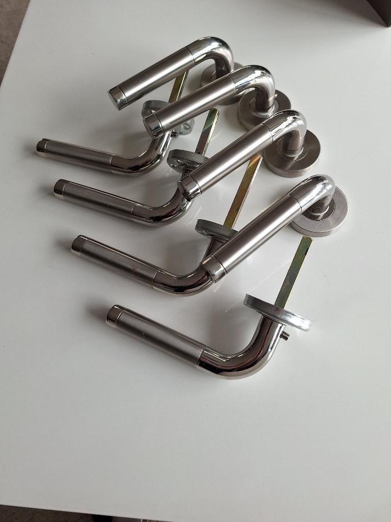 Deurklink, Doe-het-zelf en Verbouw, Hang- en Sluitwerk, Ophalen of Verzenden, Zo goed als nieuw, Koper of Messing, Klink of Kruk