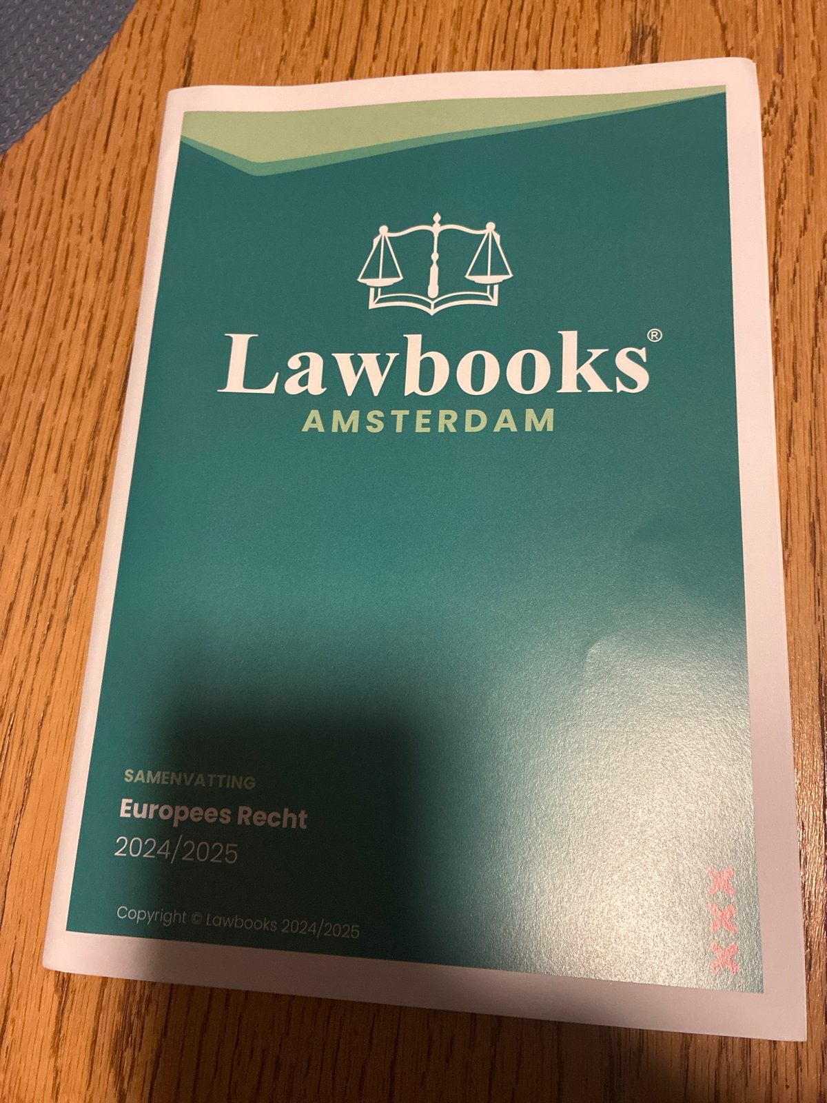 Samenvatting Europees Recht 2024/2025 - Lawbooks, Boeken, Studieboeken en Cursussen, Ophalen of Verzenden, Gamma, Zo goed als nieuw